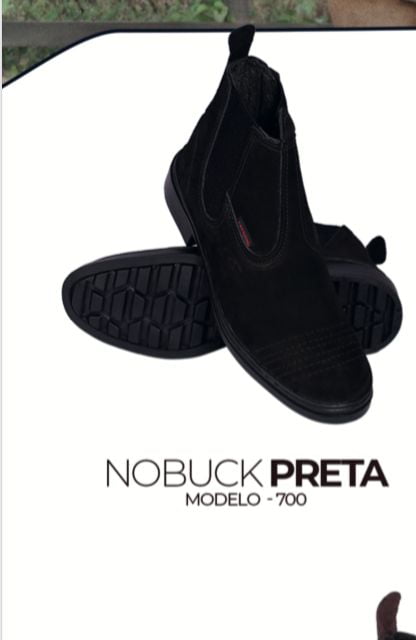 Bota cheap pluma preta